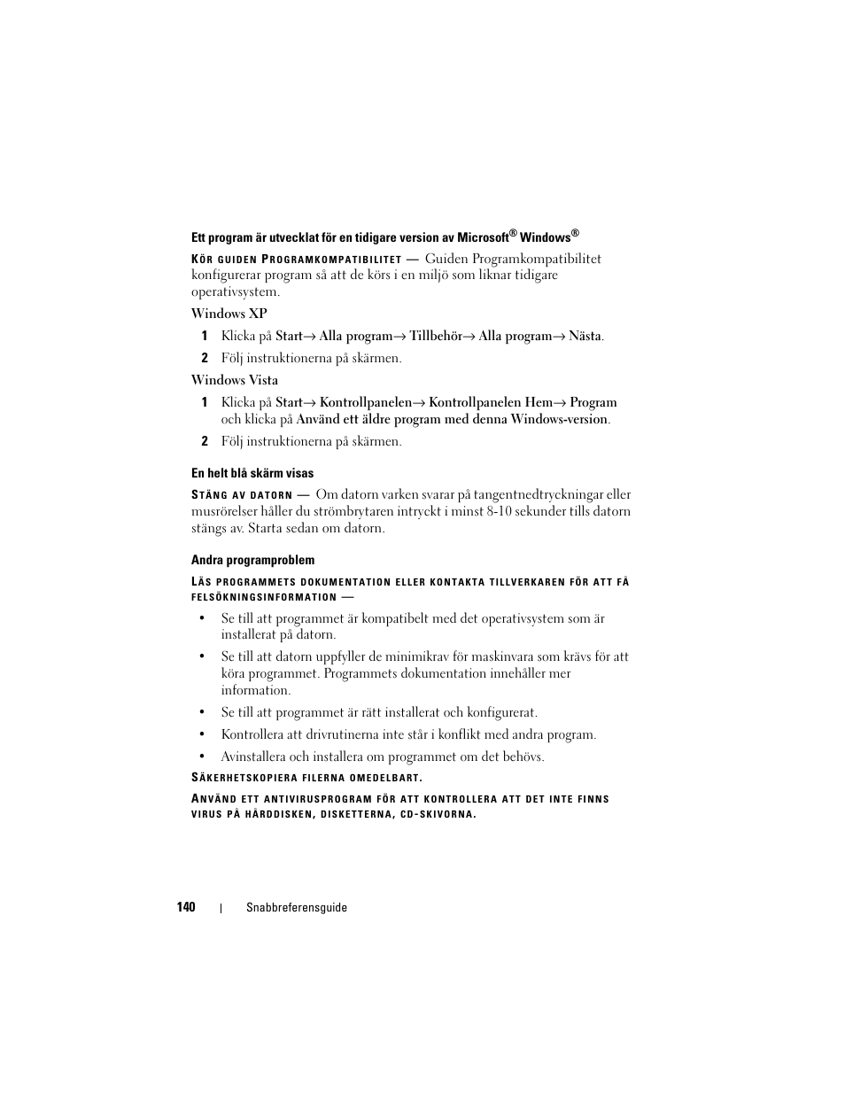 Dell Precision M2300 User Manual | Page 140 / 148