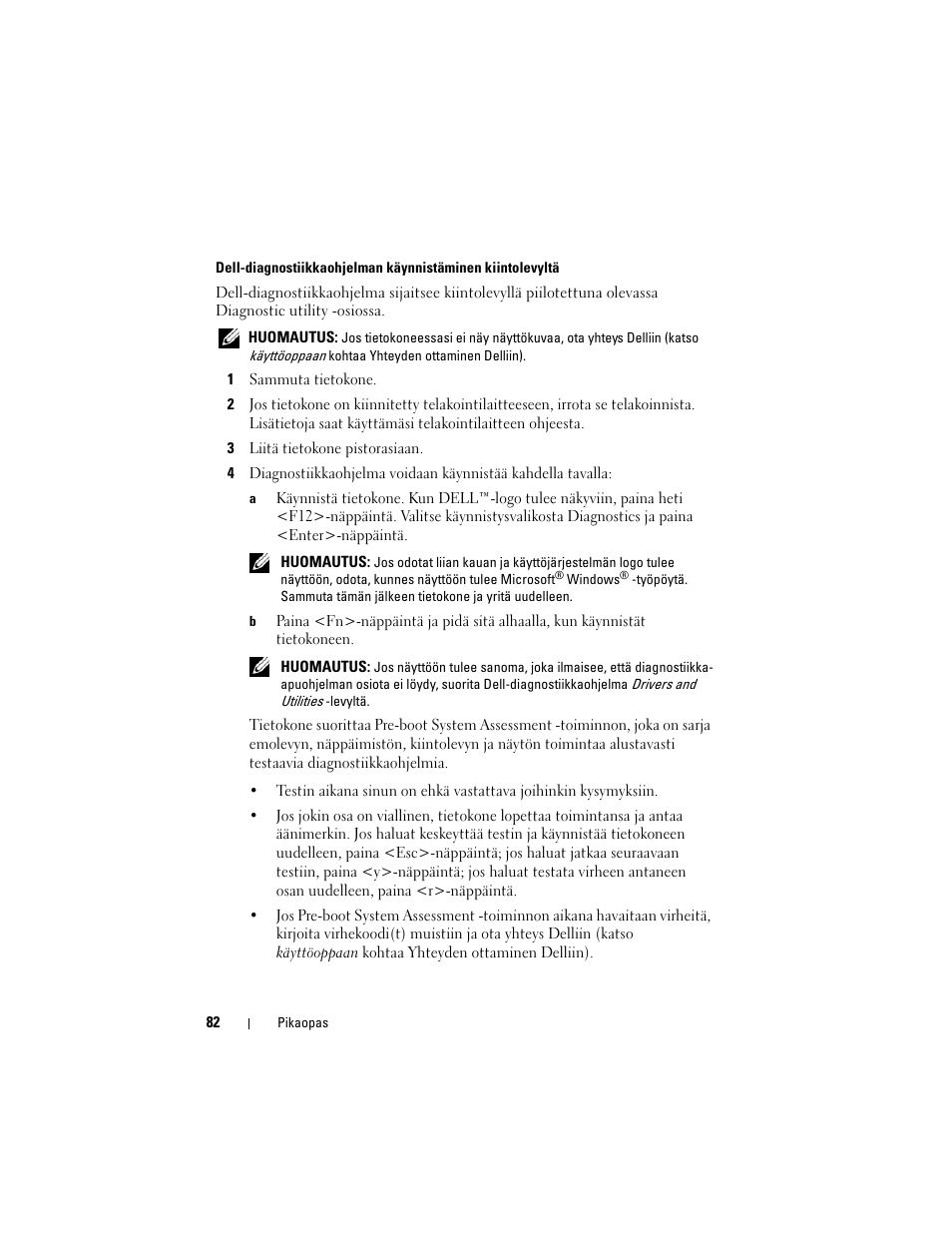 Dell Precision M2300 User Manual | Page 82 / 148