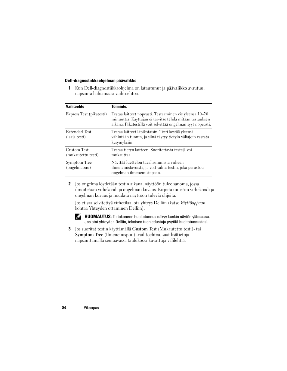 Dell Precision M2300 User Manual | Page 84 / 148