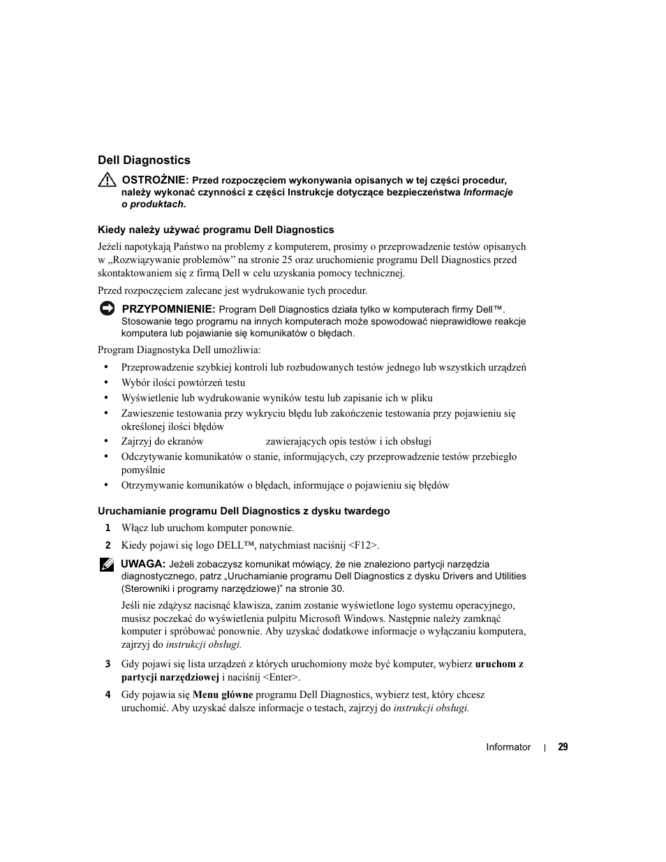 Dell diagnostics | Dell Precision 370 User Manual | Page 189 / 326