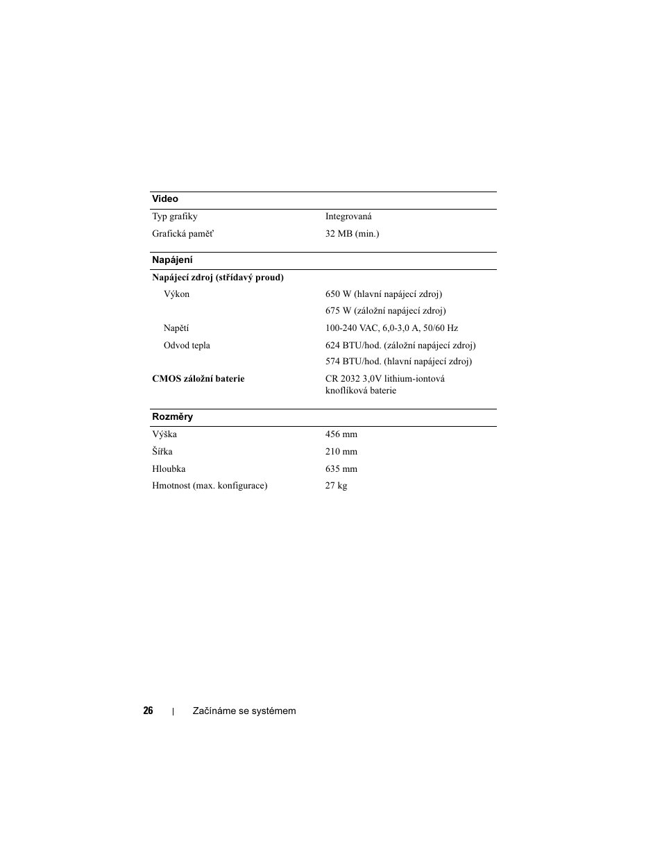 Dell PowerEdge T605 User Manual | Page 28 / 128