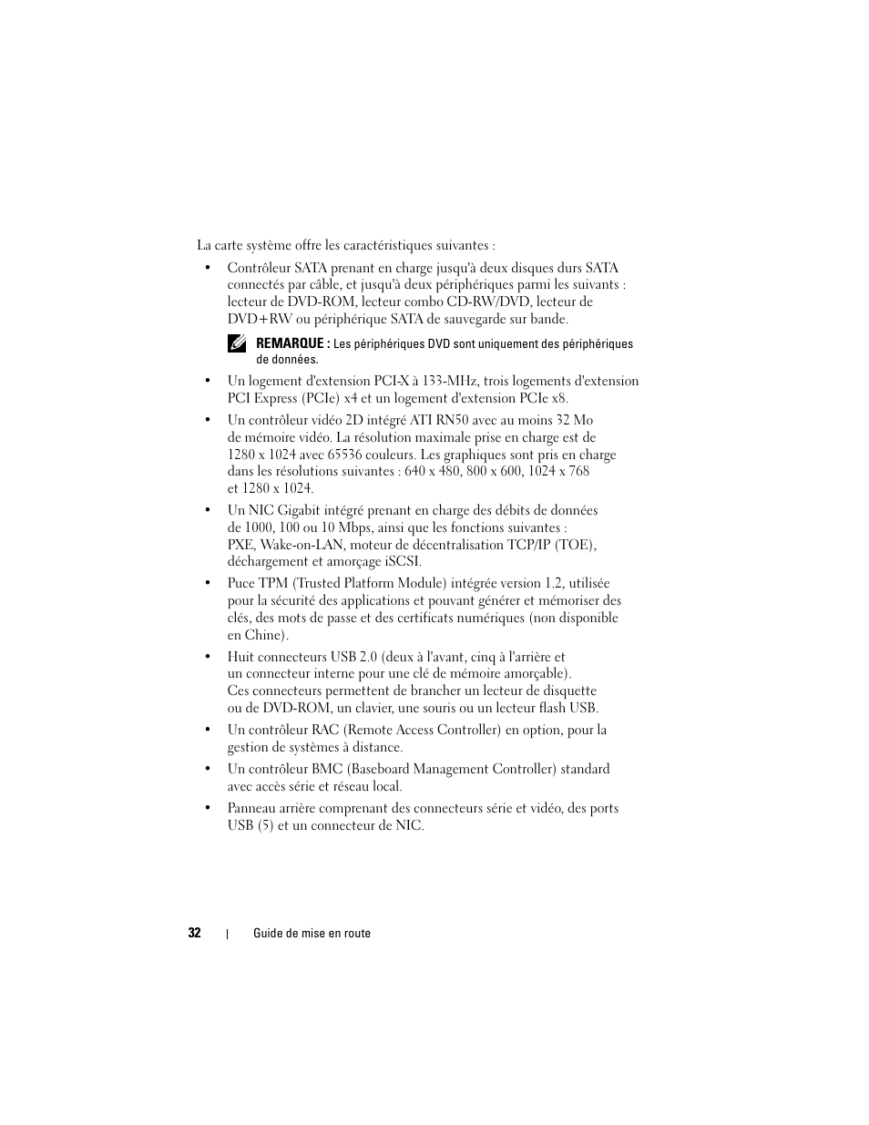 Dell PowerEdge T605 User Manual | Page 34 / 128