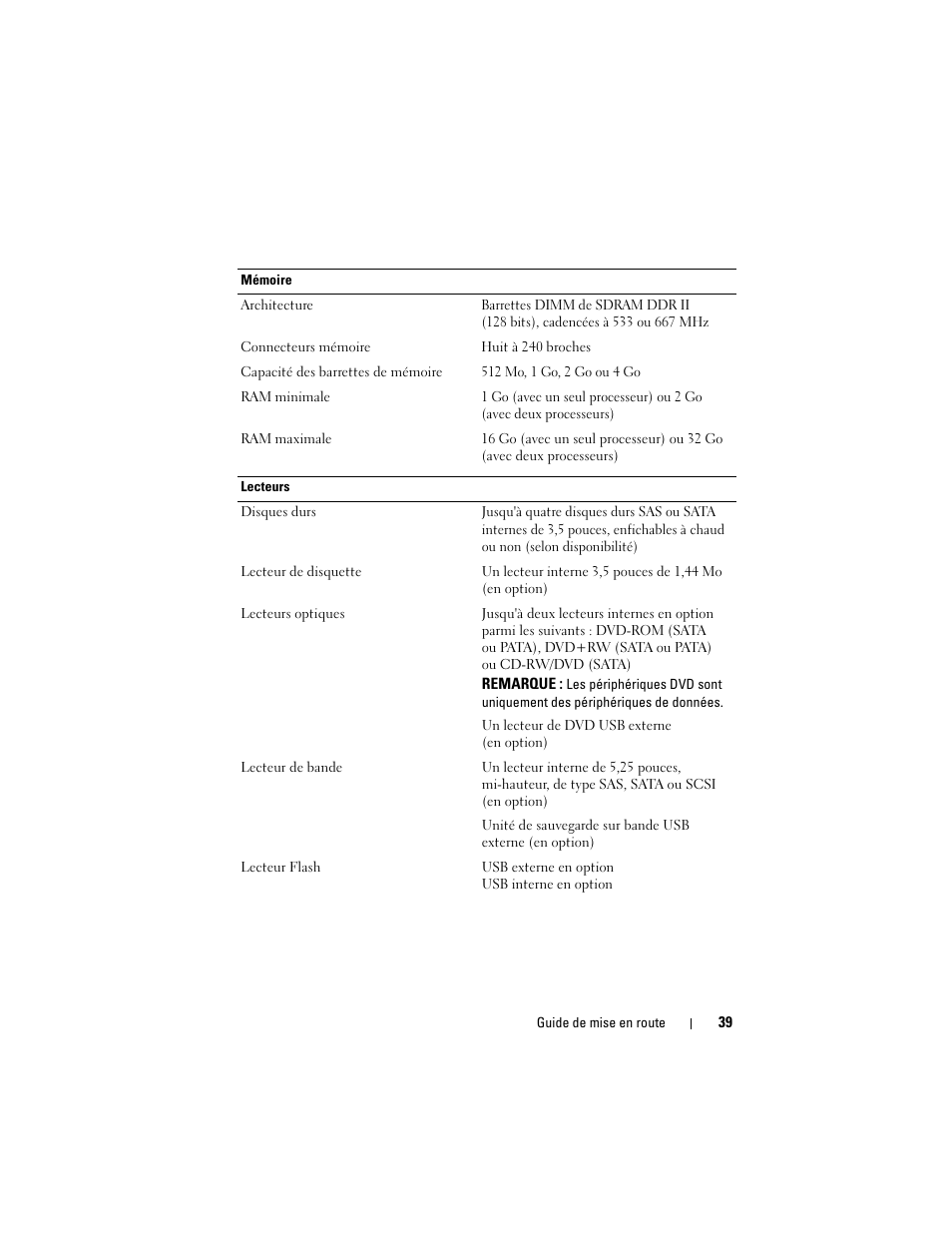 Dell PowerEdge T605 User Manual | Page 41 / 128
