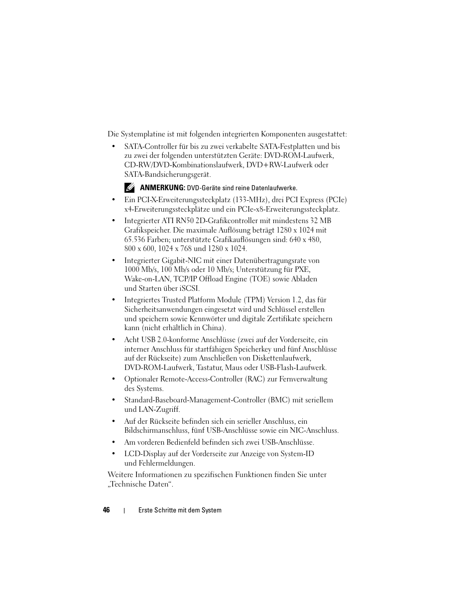 Dell PowerEdge T605 User Manual | Page 48 / 128
