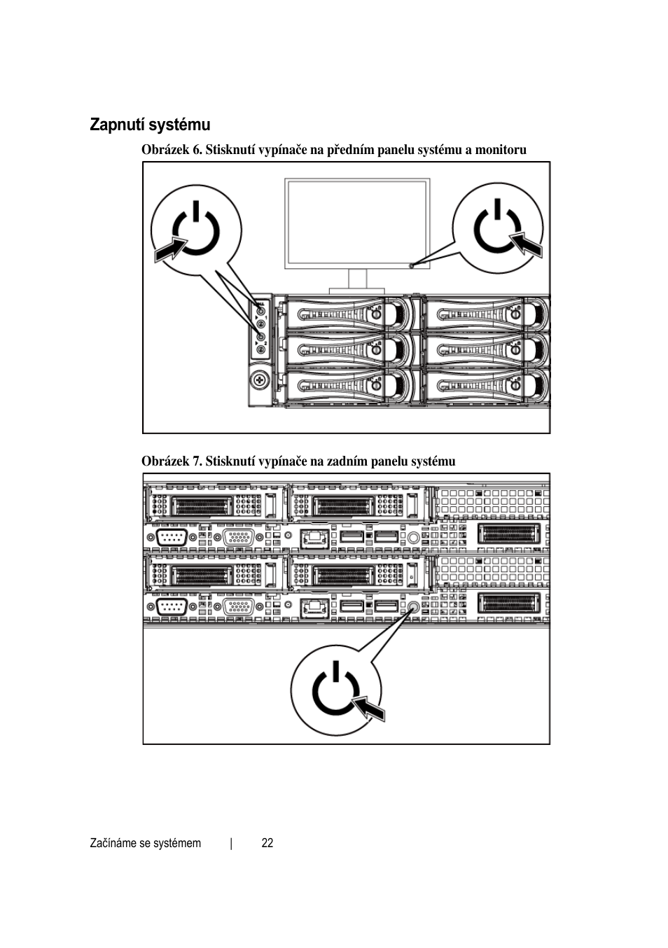 Zapnutí systému | Dell PowerEdge C6145 User Manual | Page 24 / 148