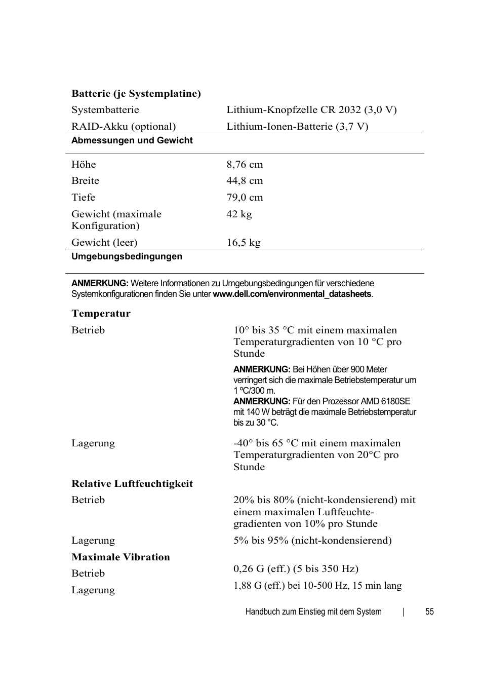 Dell PowerEdge C6145 User Manual | Page 57 / 148