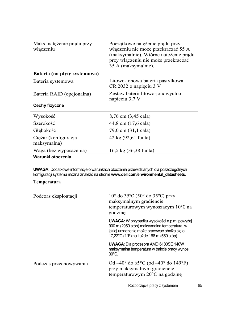 Dell PowerEdge C6145 User Manual | Page 87 / 148
