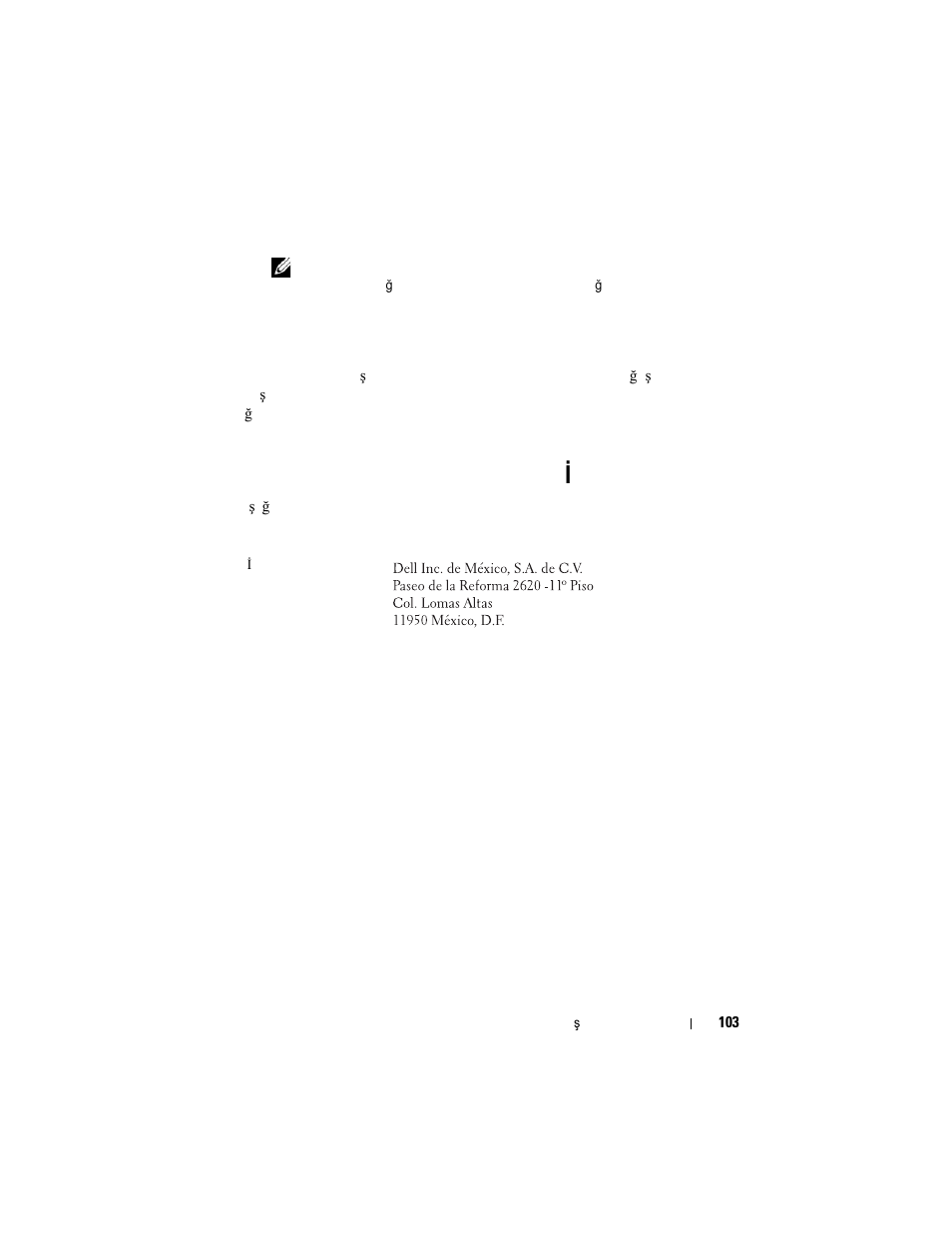 Teknik yardım alma, Nom bilgisi (yalnızca meksika için), Nom bilgisi (yalnızca meksika i çin) | Dell PowerVault NX3000 User Manual | Page 105 / 124