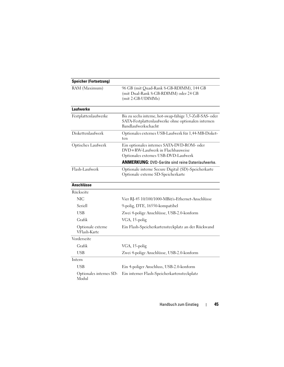 Dell PowerVault NX3000 User Manual | Page 47 / 124