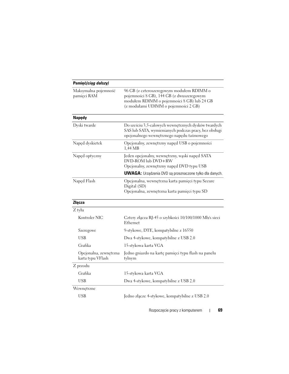 Dell PowerVault NX3000 User Manual | Page 71 / 124