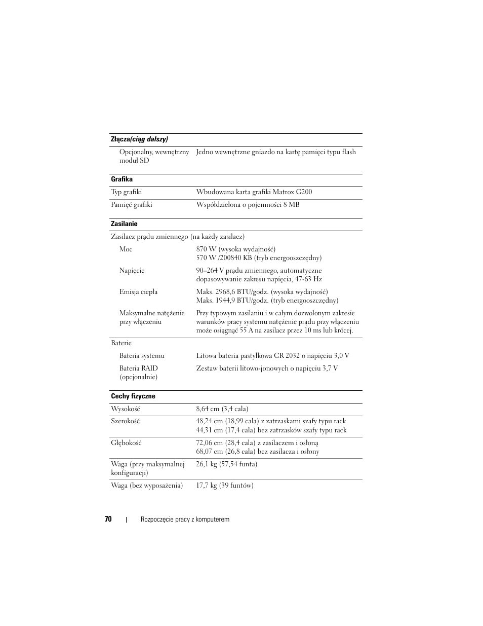 Dell PowerVault NX3000 User Manual | Page 72 / 124