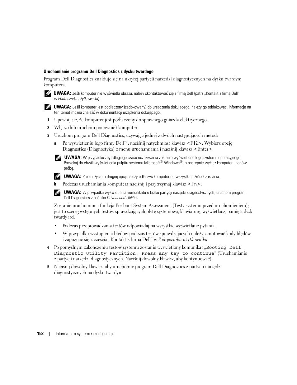 Dell Latitude D531 User Manual | Page 152 / 224