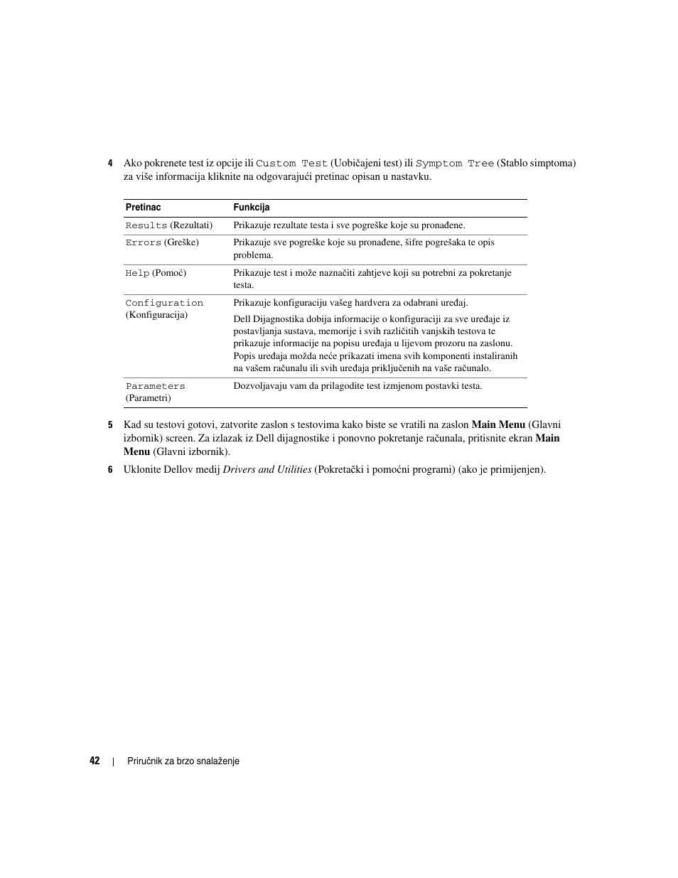 Dell Latitude D531 User Manual | Page 42 / 224