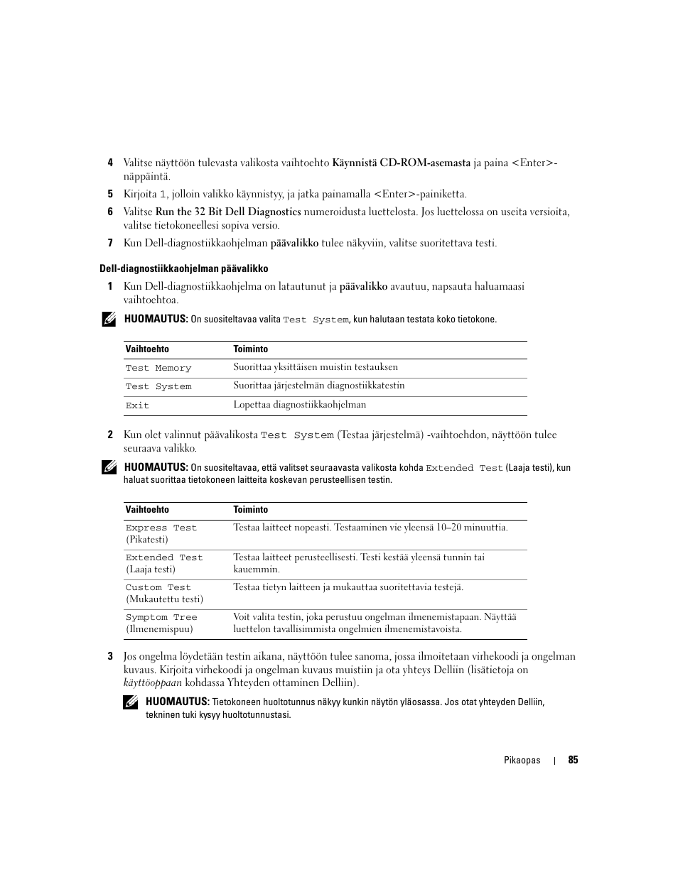 Dell Latitude D531 User Manual | Page 85 / 224