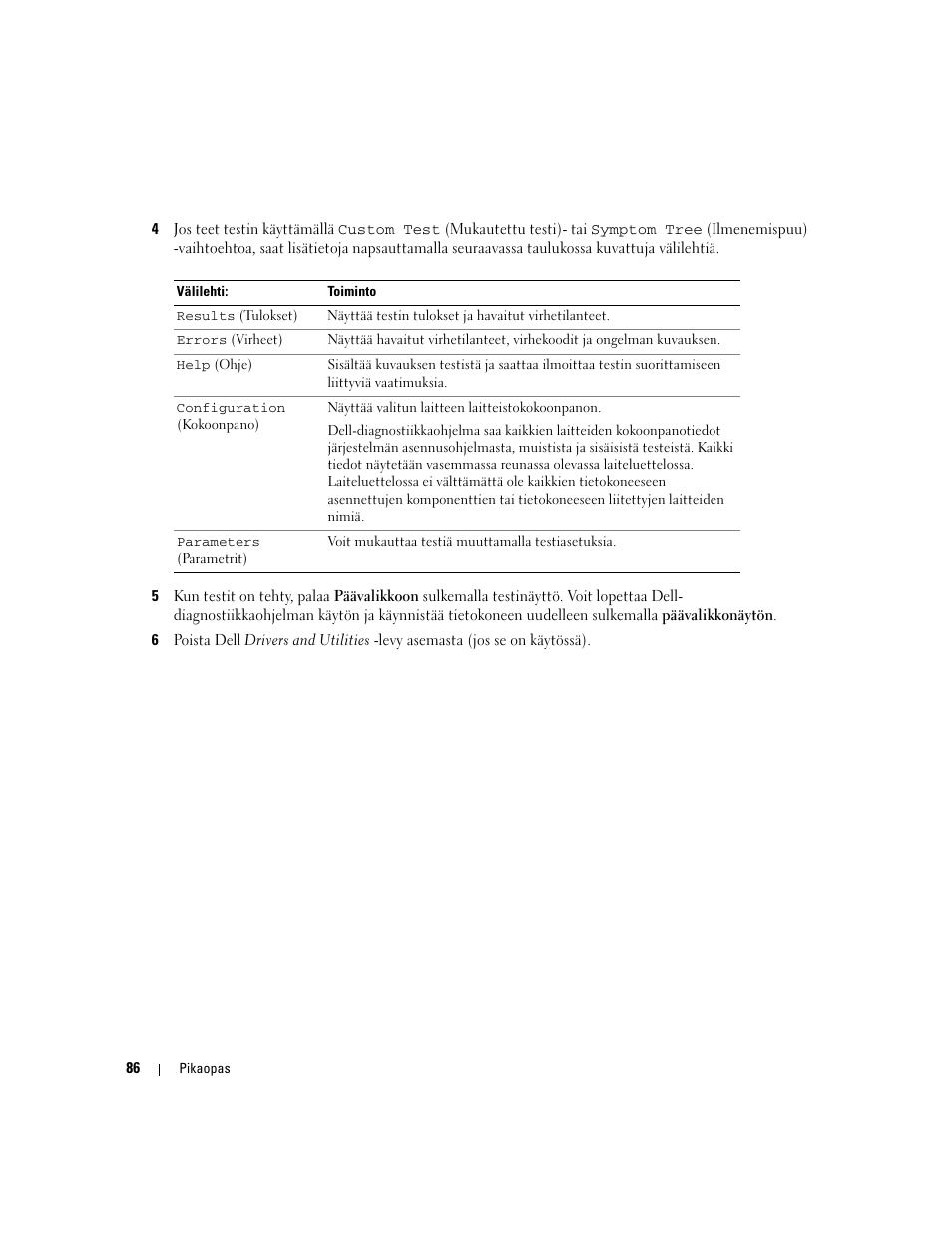 Dell Latitude D531 User Manual | Page 86 / 224