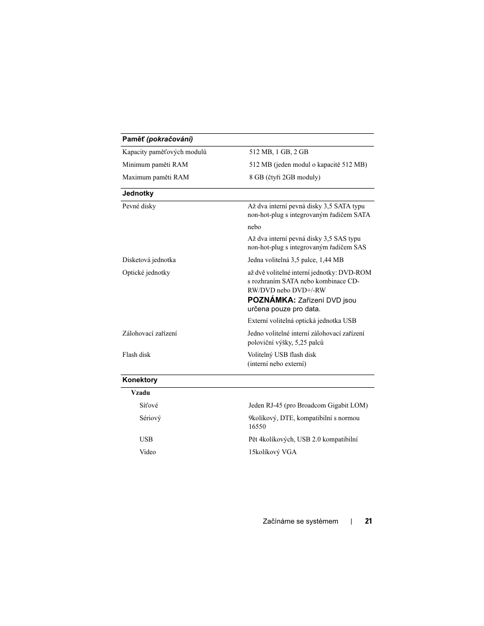 Dell PowerEdge T100 User Manual | Page 23 / 110