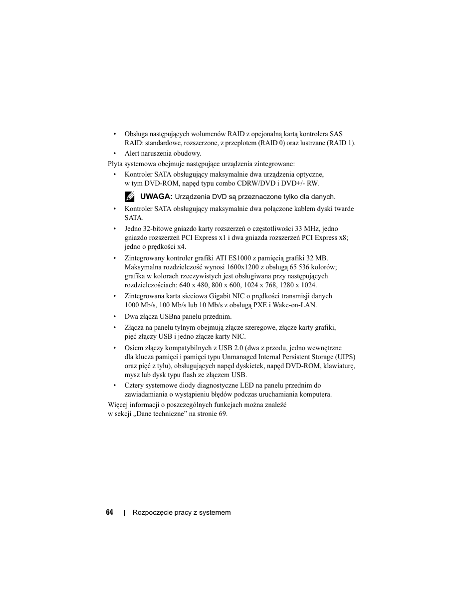 Dell PowerEdge T100 User Manual | Page 66 / 110