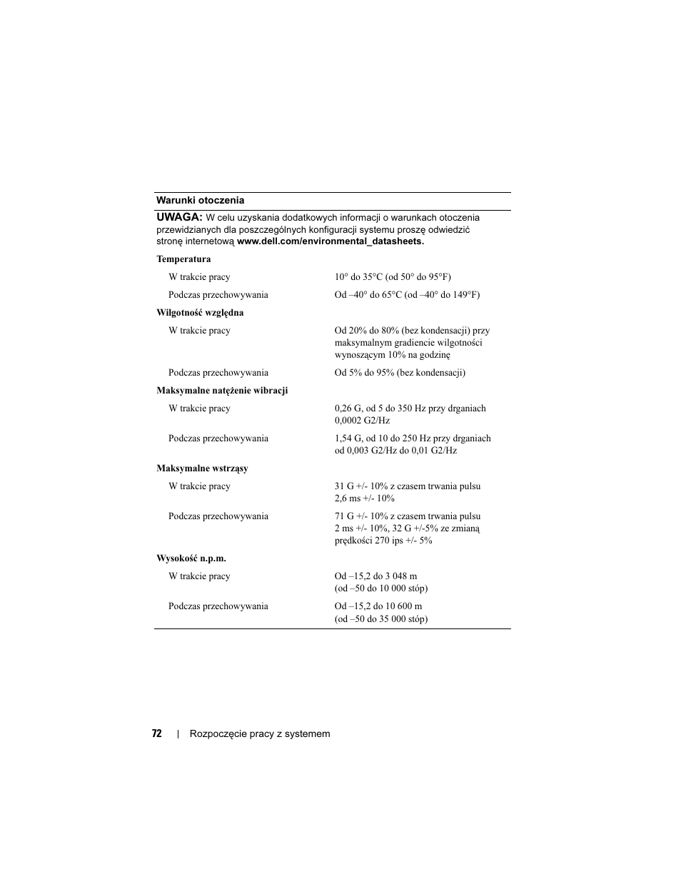 Dell PowerEdge T100 User Manual | Page 74 / 110