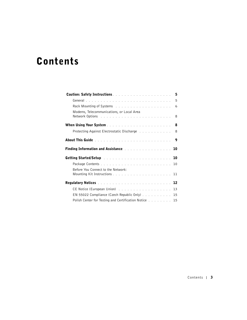Dell PowerConnect 2124 User Manual | Page 5 / 146