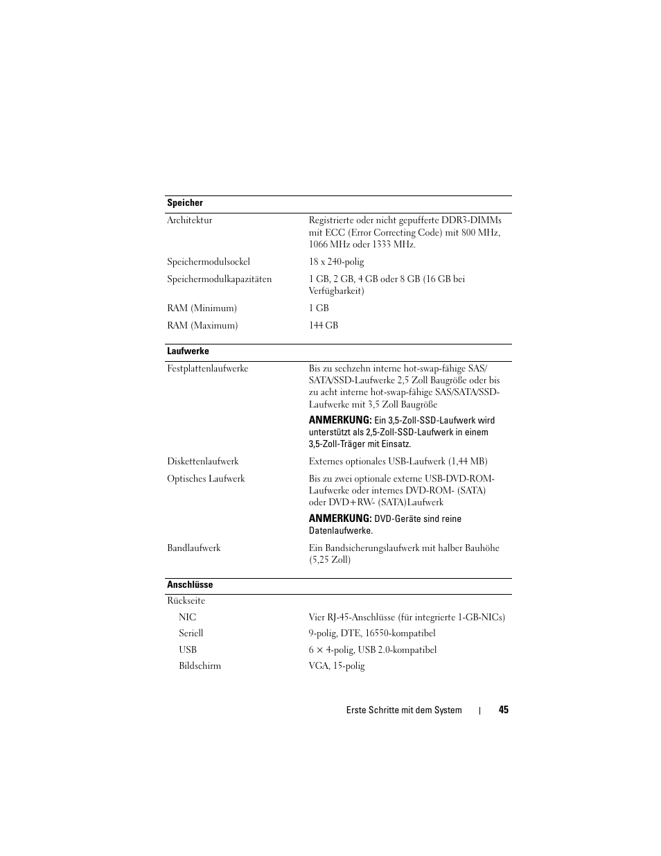 Dell PowerEdge T710 User Manual | Page 47 / 122