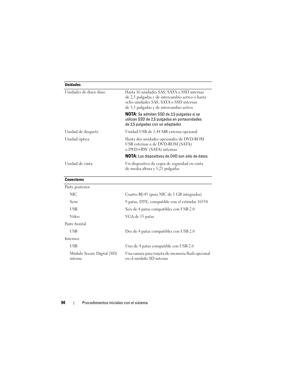 Dell PowerEdge T710 User Manual | Page 96 / 122