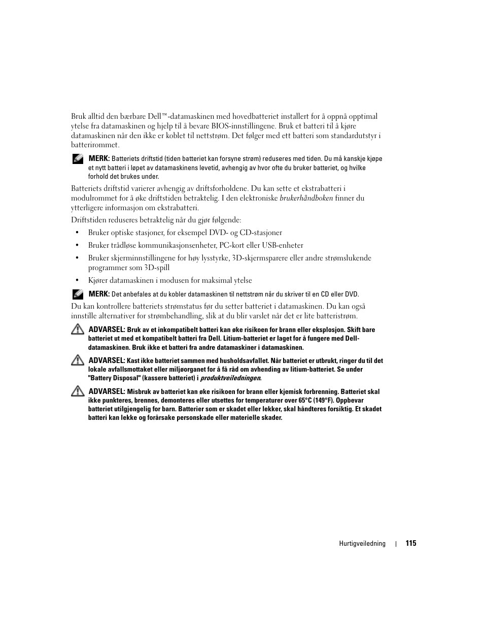 Dell Latitude D510 User Manual | Page 115 / 234