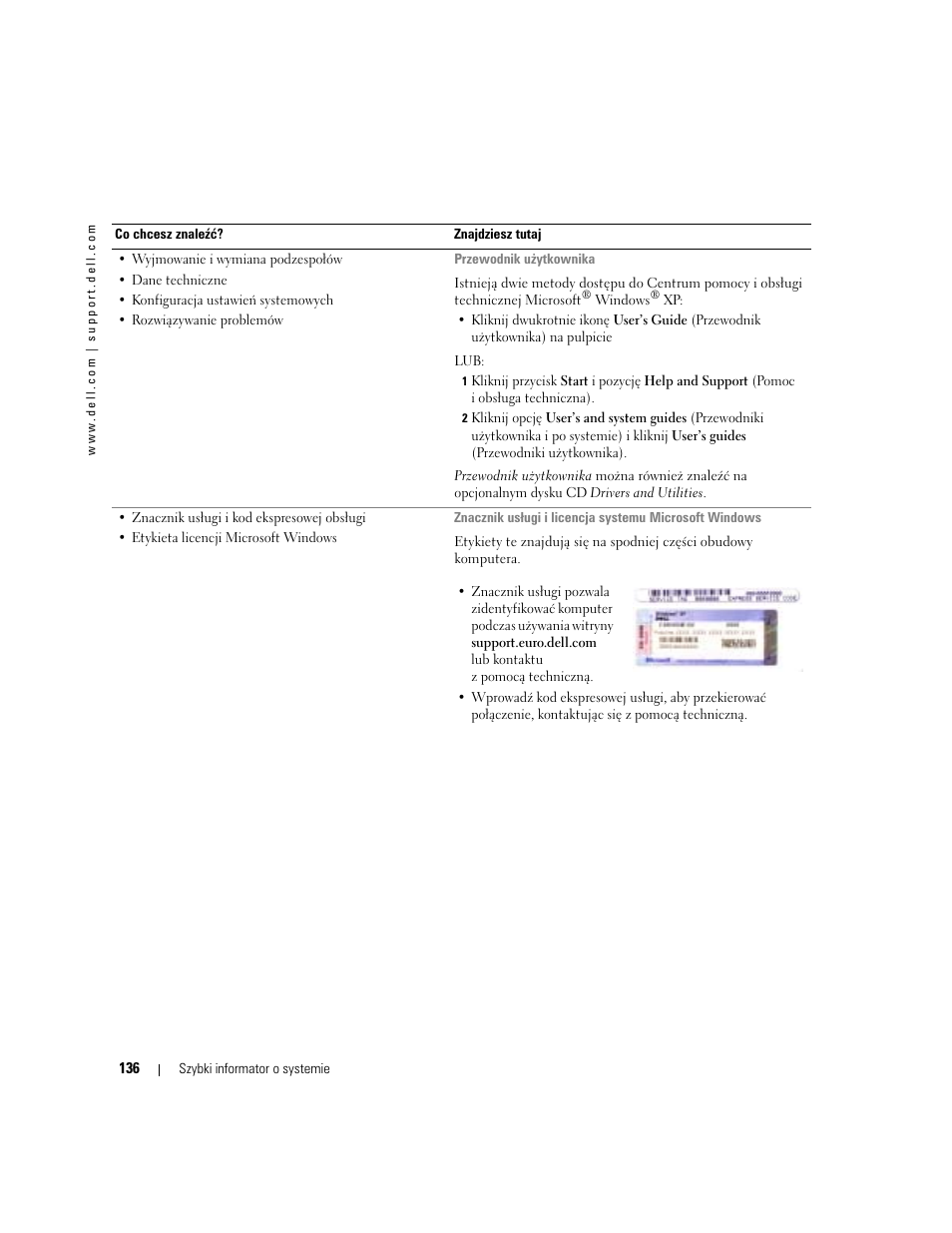 Dell Latitude D510 User Manual | Page 136 / 234