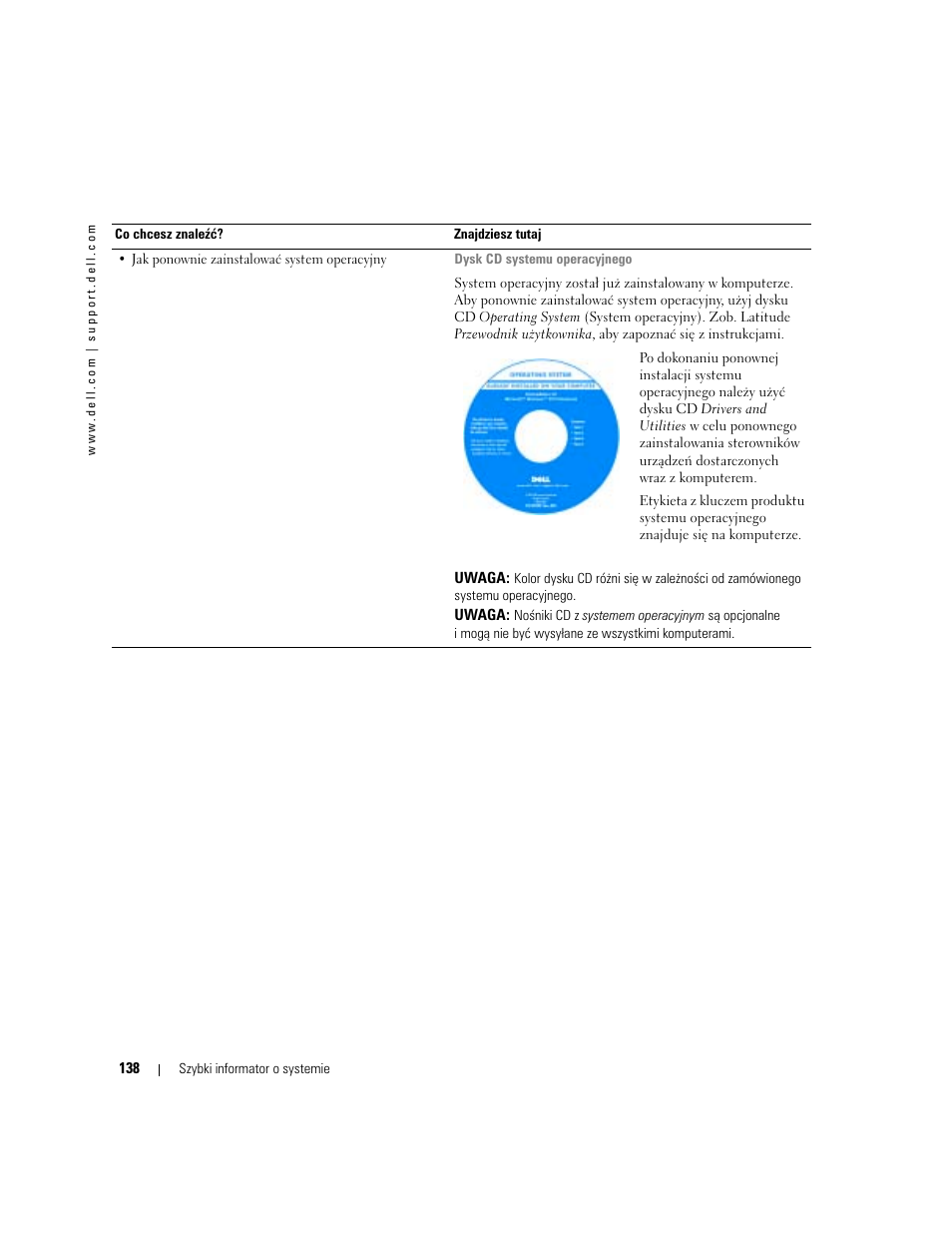 Dell Latitude D510 User Manual | Page 138 / 234