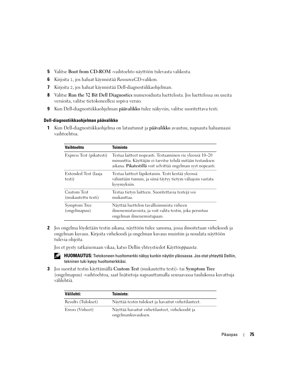 Dell Latitude D510 User Manual | Page 75 / 234