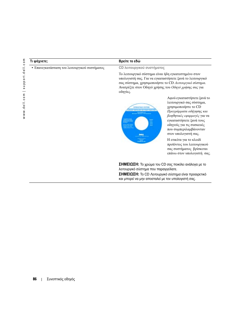 Dell Latitude D510 User Manual | Page 86 / 234