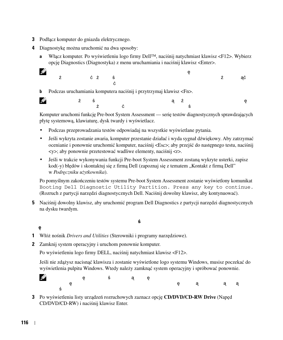 Dell Latitude D630c User Manual | Page 116 / 168