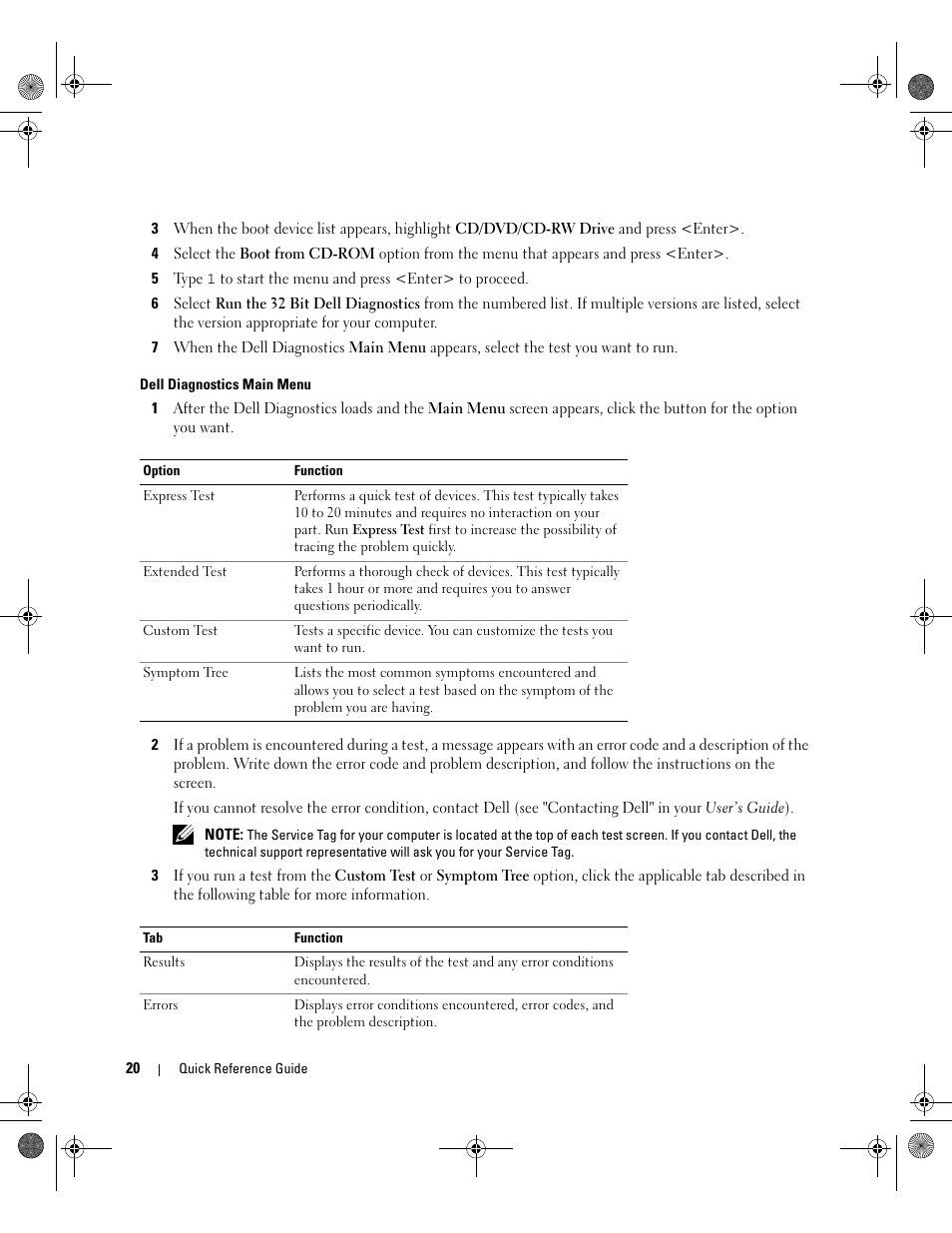 Dell Latitude D630c User Manual | Page 20 / 168