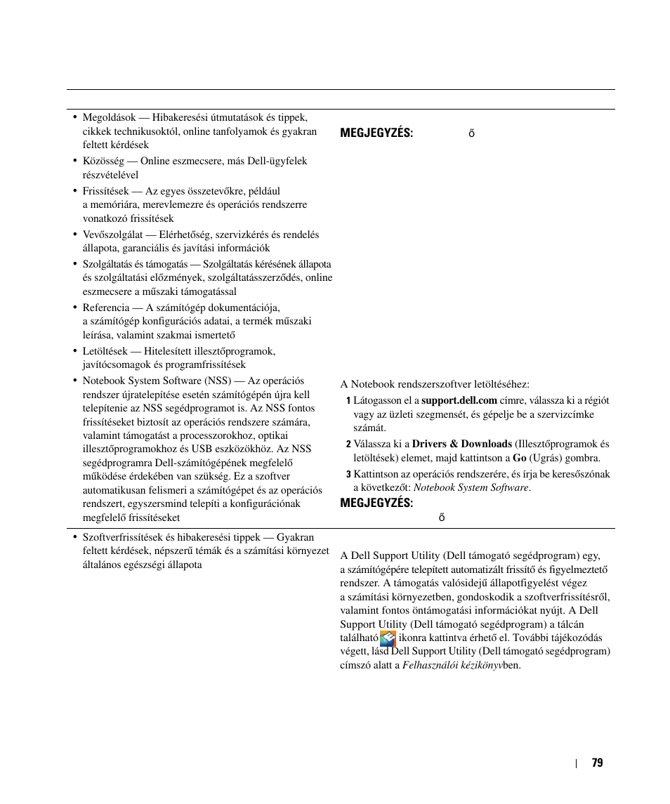 Dell Latitude D630c User Manual | Page 79 / 168
