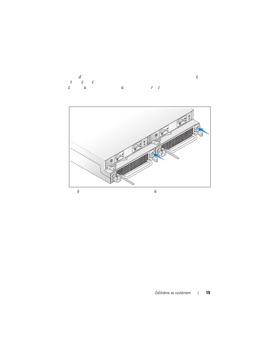 Zapnutí systému | Dell PowerVault MD1120 User Manual | Page 21 / 124