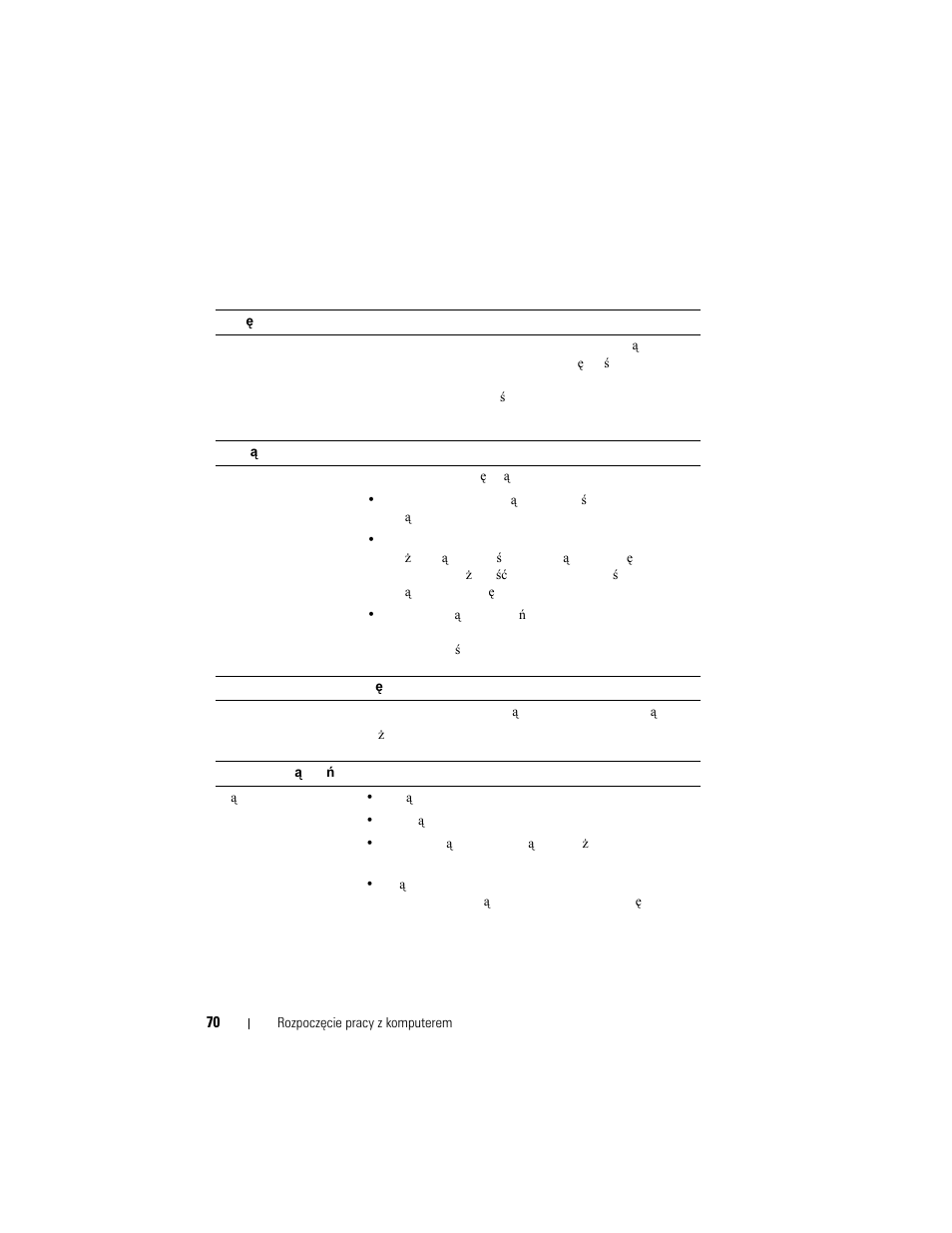 Specyfikacja techniczna | Dell PowerVault MD1120 User Manual | Page 72 / 124
