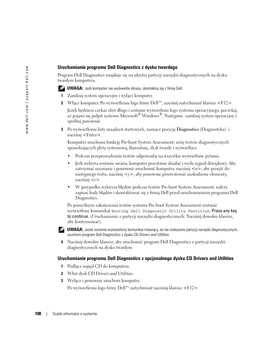 Dell Latitude X1 User Manual | Page 108 / 176