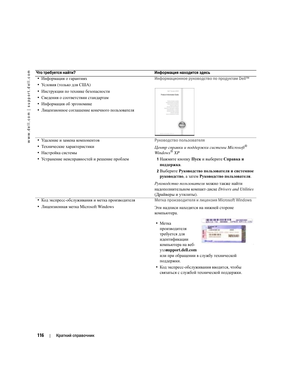 Dell Latitude X1 User Manual | Page 116 / 176