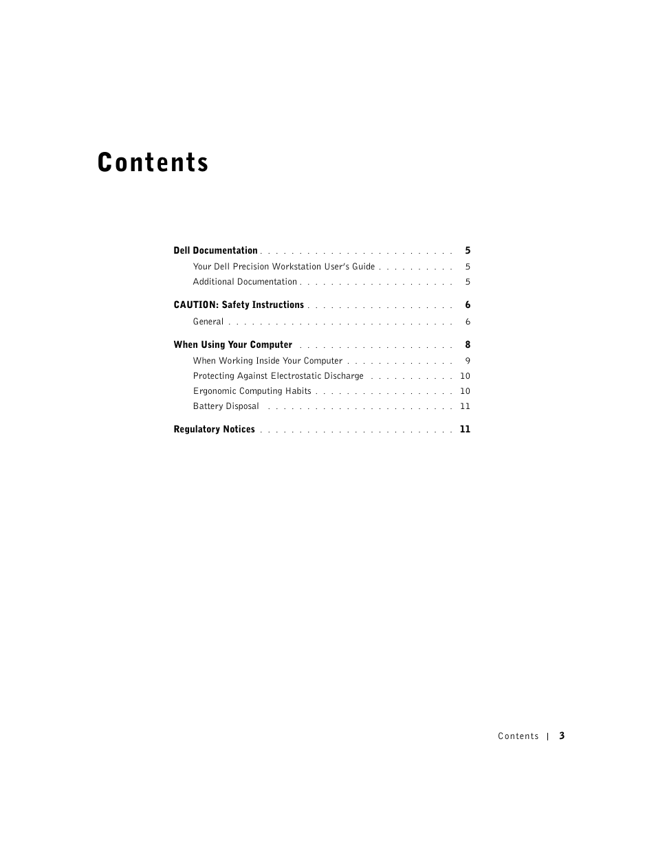 Dell Precision 350 User Manual | Page 4 / 172