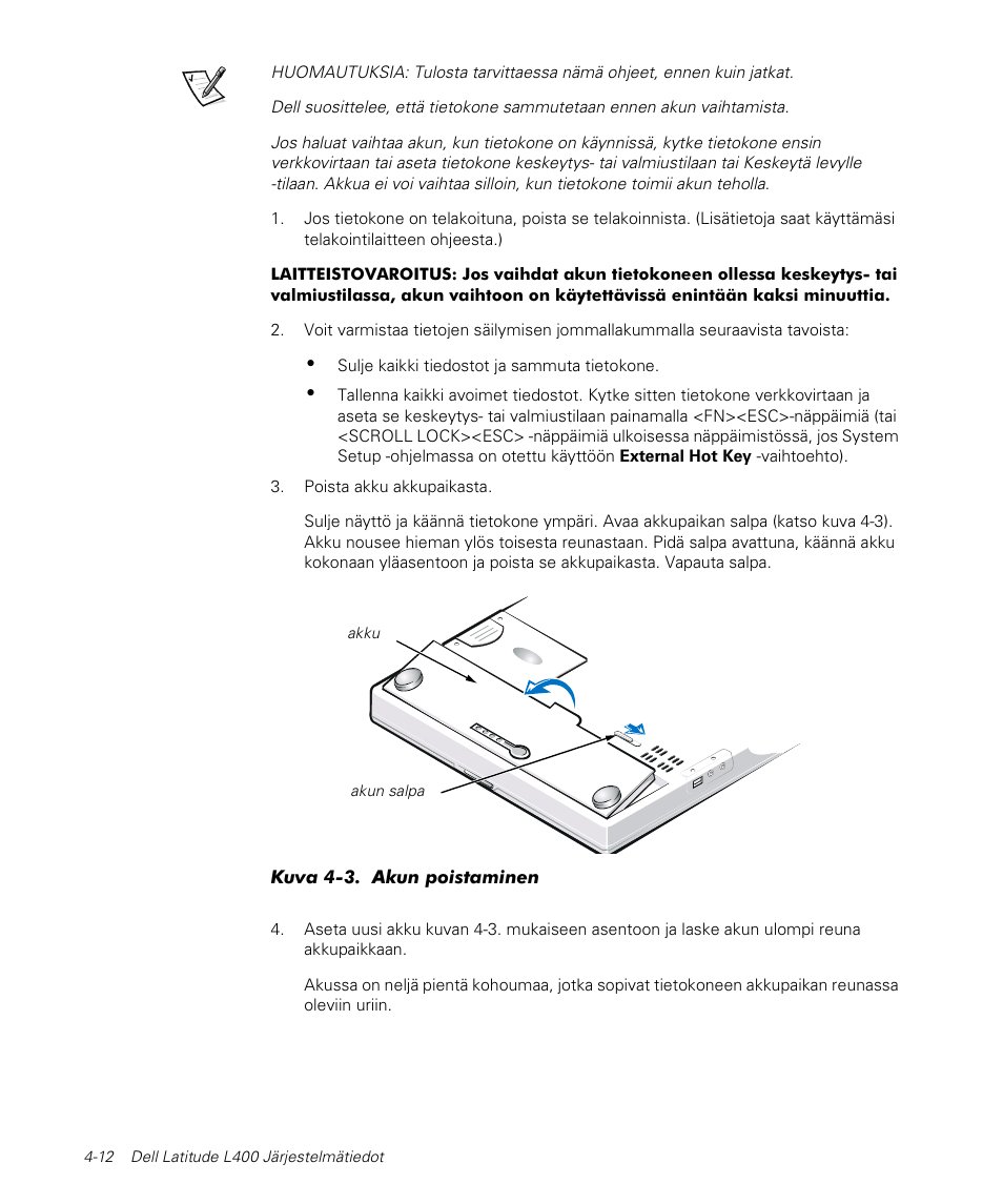 Dell Latitude L400 User Manual | Page 74 / 170