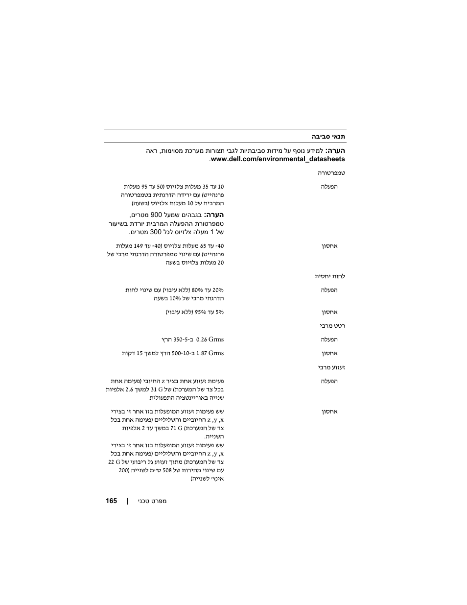 Dell PowerEdge C5220 User Manual | Page 167 / 168