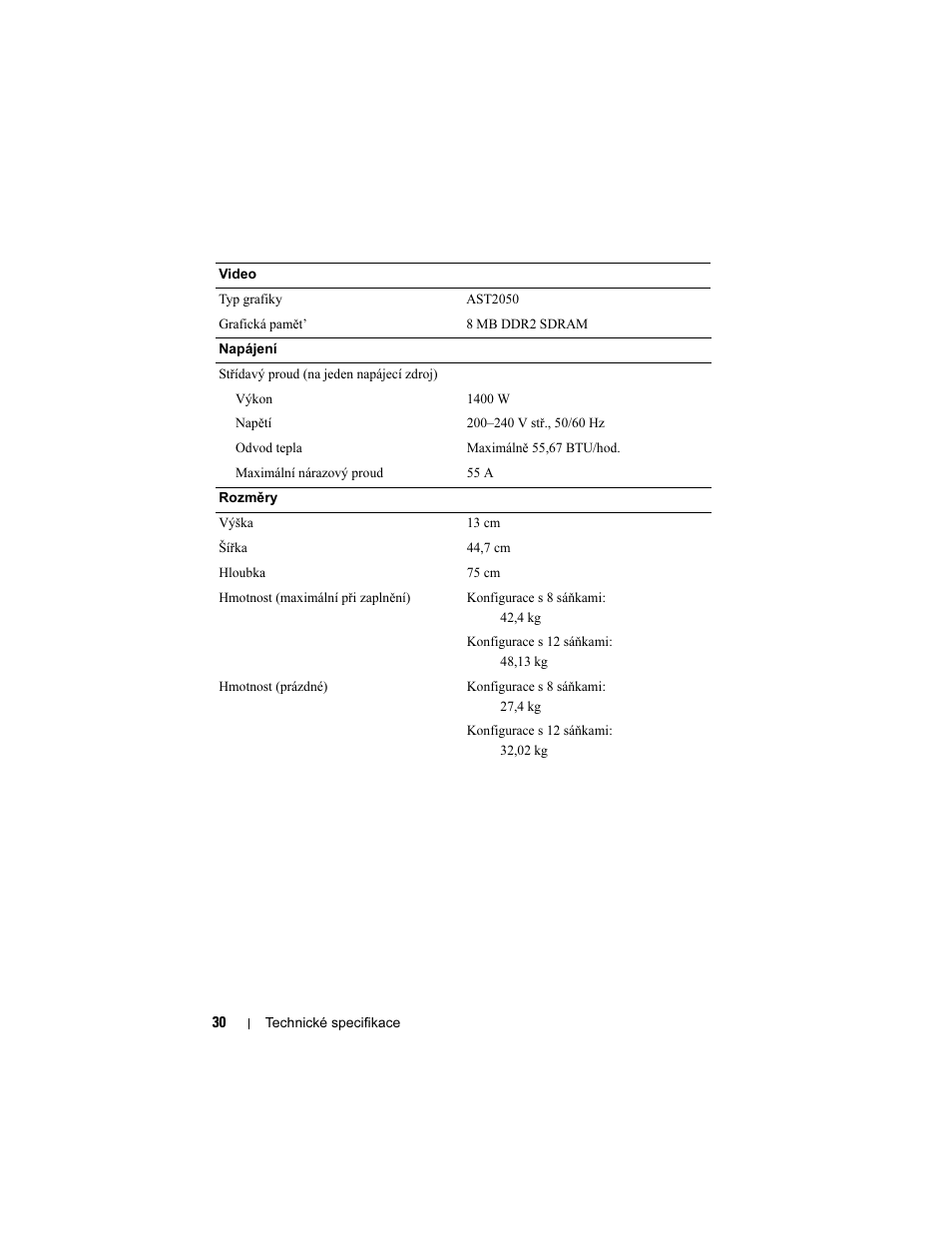 Dell PowerEdge C5220 User Manual | Page 32 / 168