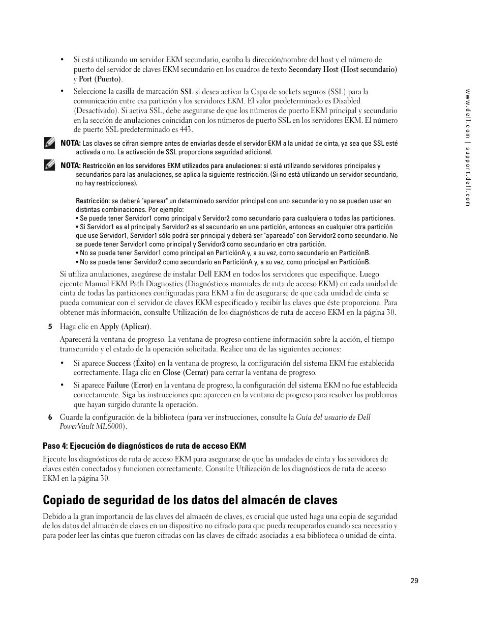 Dell PowerVault ML6000 User Manual | Page 29 / 66