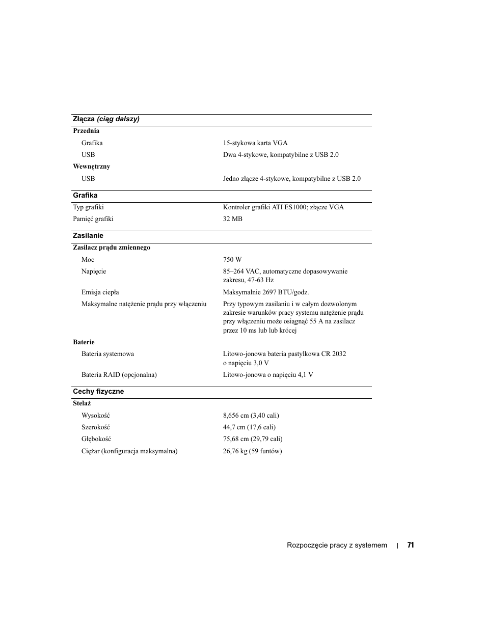 Dell PowerEdge 2970 User Manual | Page 73 / 110