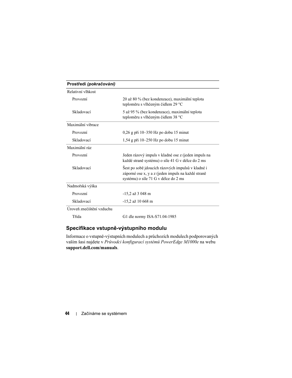 Dell PowerEdge M710 User Manual | Page 46 / 224