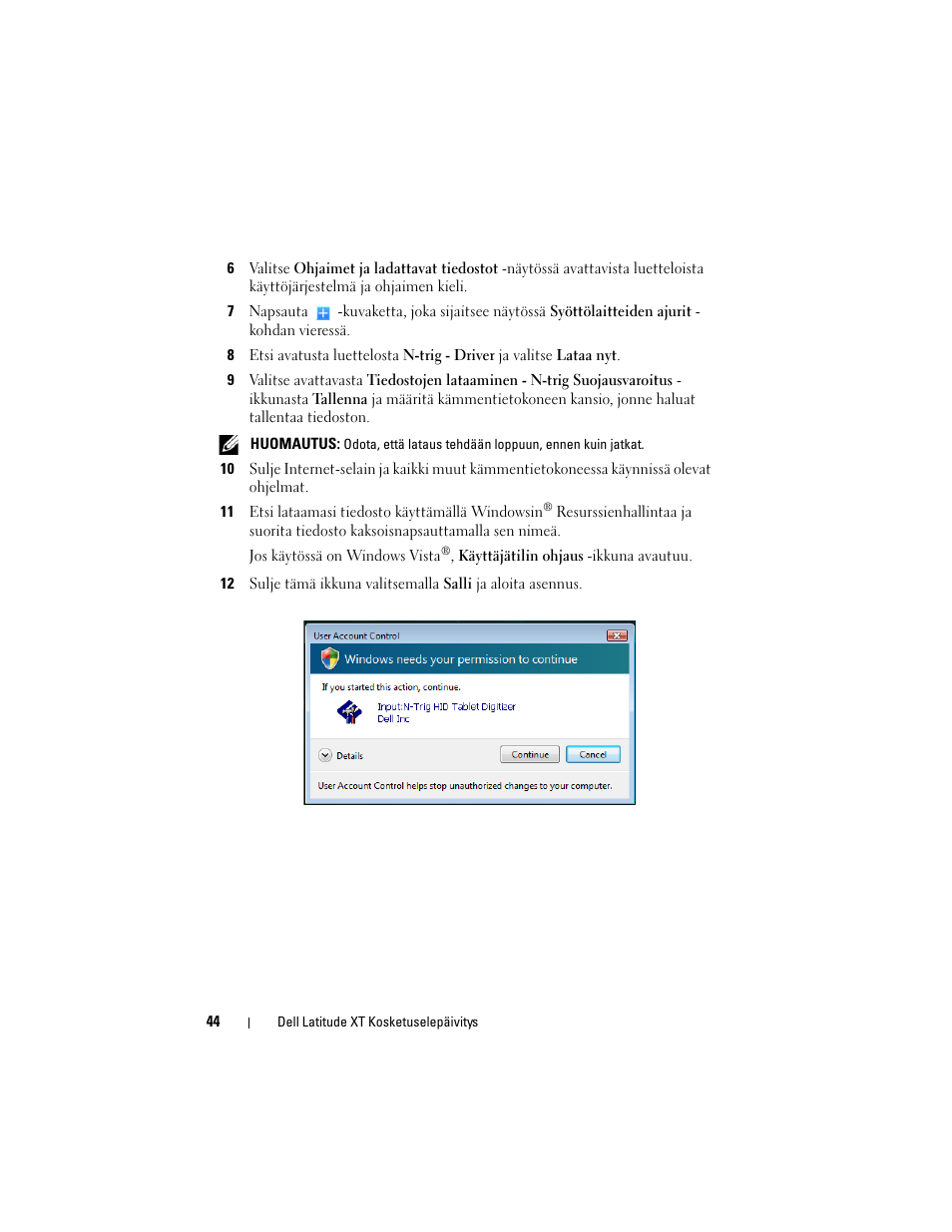 Dell Latitude XT User Manual | Page 46 / 148