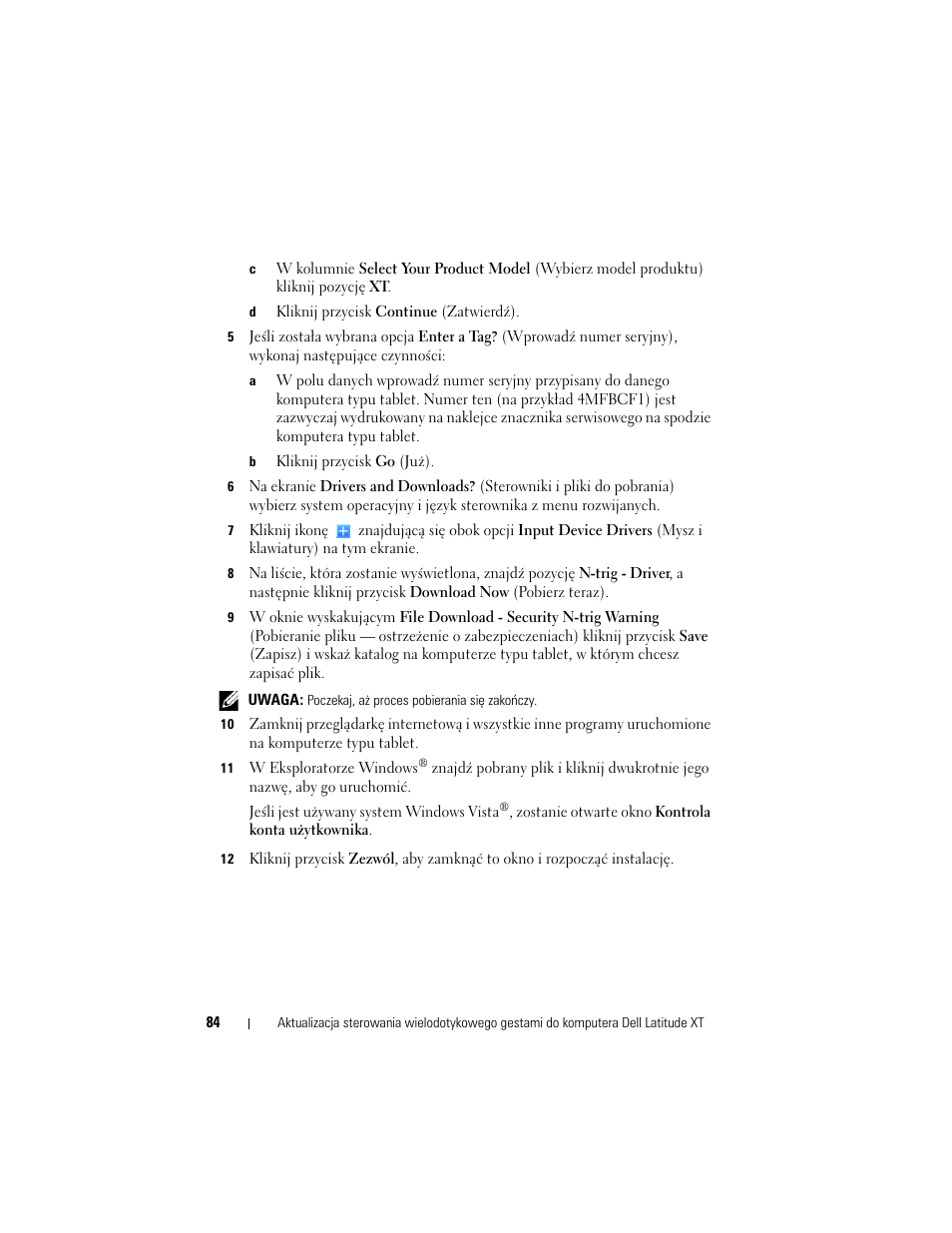 Dell Latitude XT User Manual | Page 86 / 148