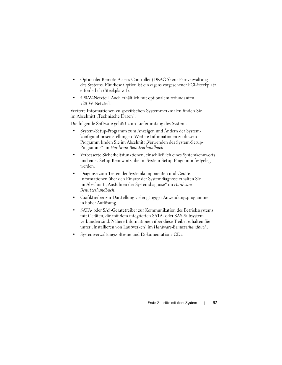 Dell PowerEdge T300 User Manual | Page 49 / 128