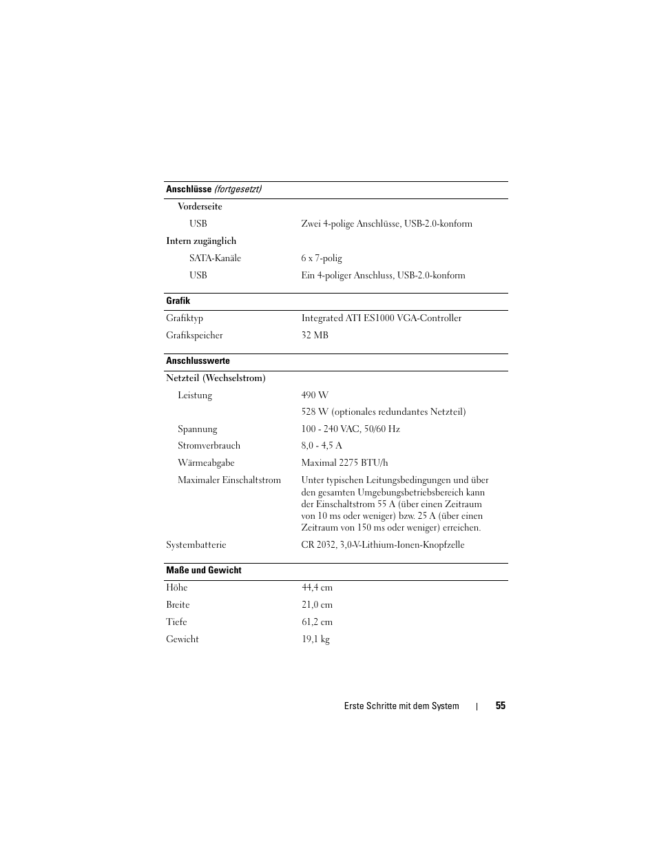 Dell PowerEdge T300 User Manual | Page 57 / 128