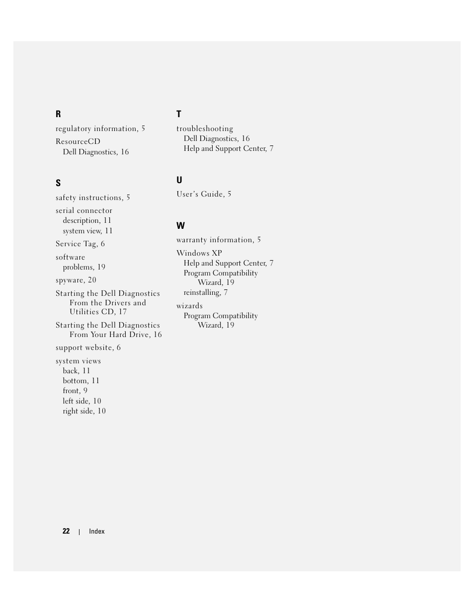 Dell Latitude D820 User Manual | Page 22 / 110