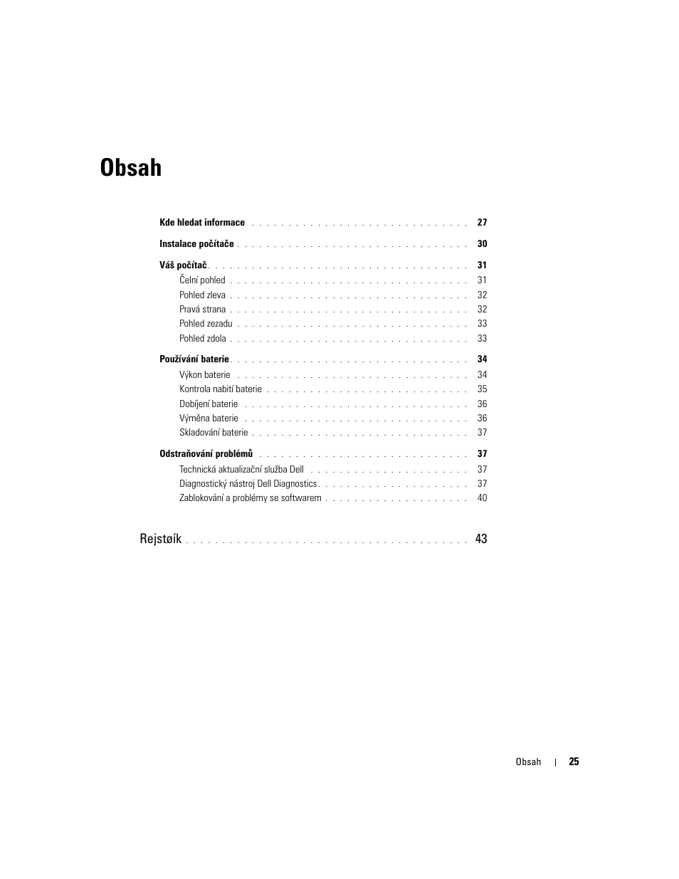 Dell Latitude D820 User Manual | Page 25 / 110